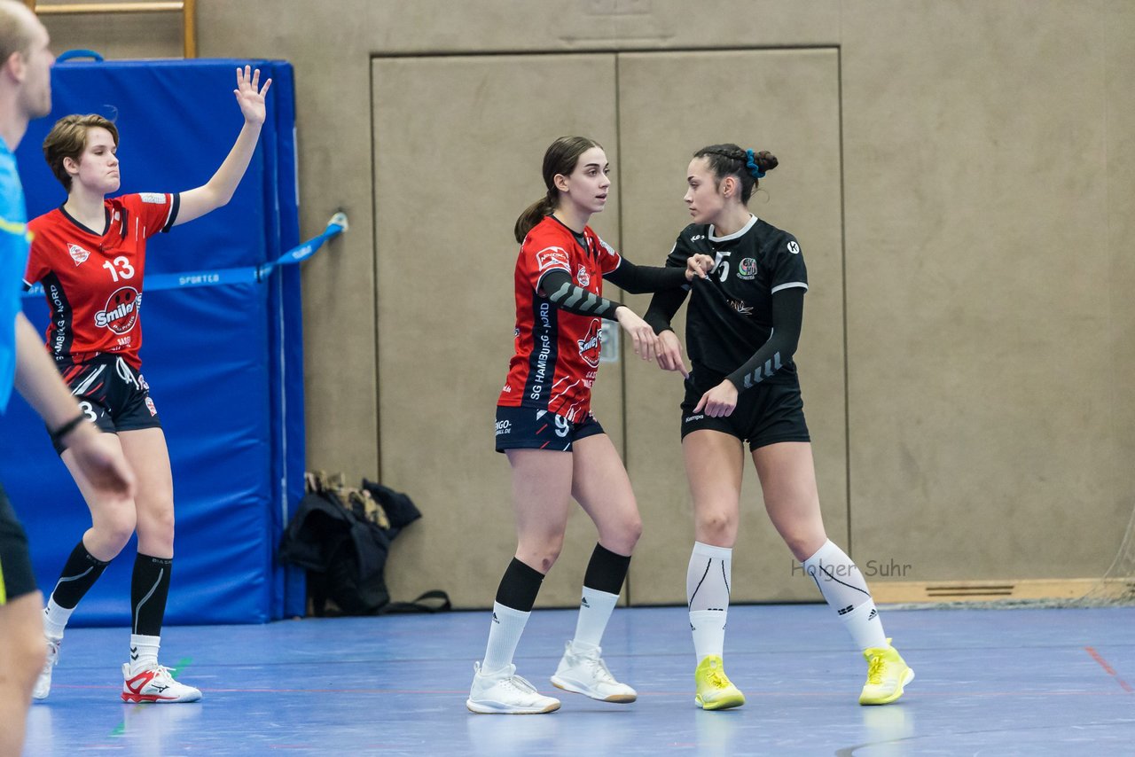 Bild 5 - B-Juniorinnen SG HH Nord - SV Henstedt Ulzburg : Ergebnis: 23:22